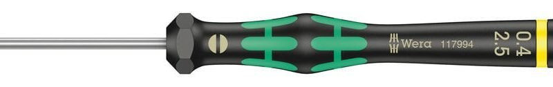 WERA Precízny skrutkovač Kraftform Micro SL 0,40 x 2,5 x 50 mm