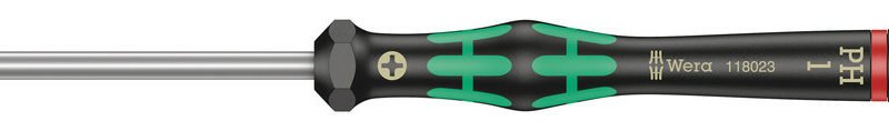 WERA Precízny skrutkovač Kraftform Micro PH 1