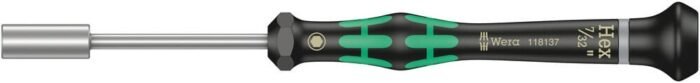 WERA Precízny skrutkovač Kraftform Micro s nástrčným 6-hranom 7/32"