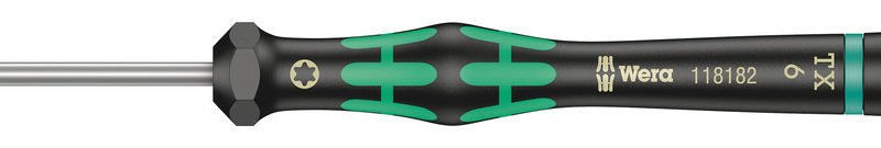 WERA Precízny skrutkovač Kraftform Micro TX 6