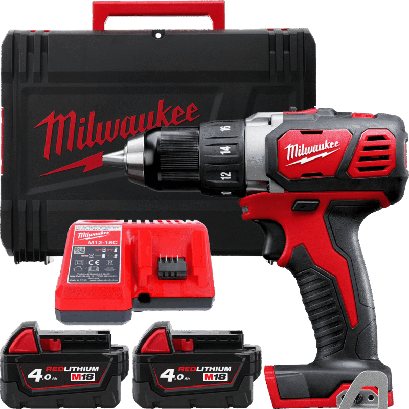 MILWAUKEE M18BDD-402X M18 Aku vŕtačka bez príklepu 4933446198