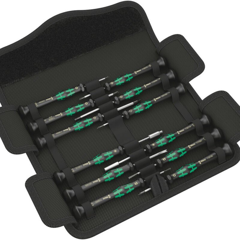 WERA Sada precíznych skrutkovačov Kraftform Micro Electronics 1, 12 dielna