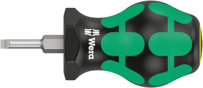 WERA Skrutkovač Kraftform Stubby SL 0,6 x 3,5 x 24,5 mm