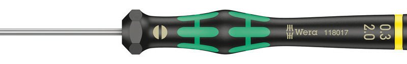 WERA Precízny skrutkovač Kraftform Micro SL 0,30 x 2,0 x 50 mm