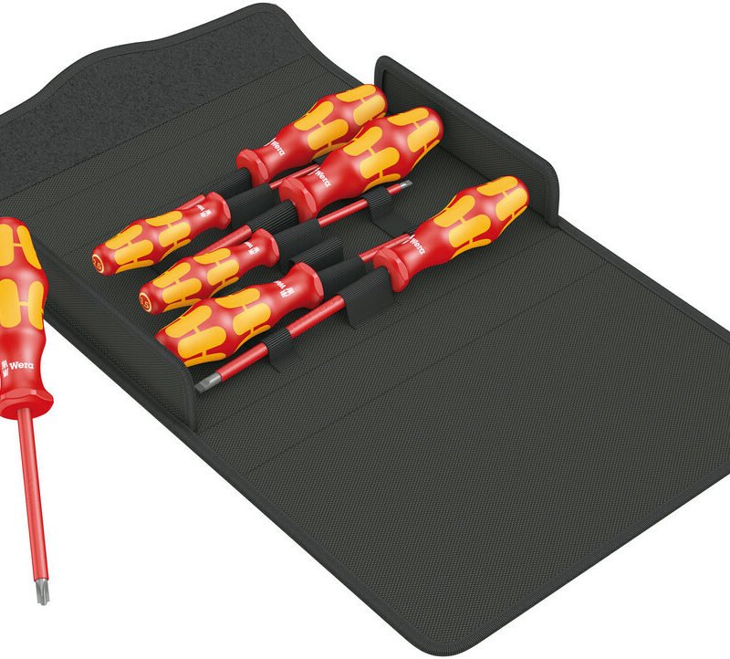 WERA Sada skrutkovačov Kraftform Plus 100 VDE Slim, 7 dielna Set 1