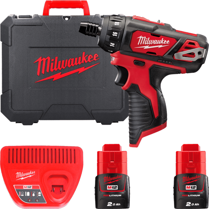 MILWAUKEE M12BD-202C M12 Aku skrutkovač 4933441900