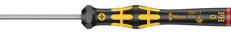WERA ESD precízny skrutkovač Kraftform Micro PH 0
