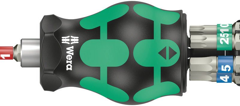 WERA Sada ručného držiaku bitiov Bicycle Set 11, 7 dielna