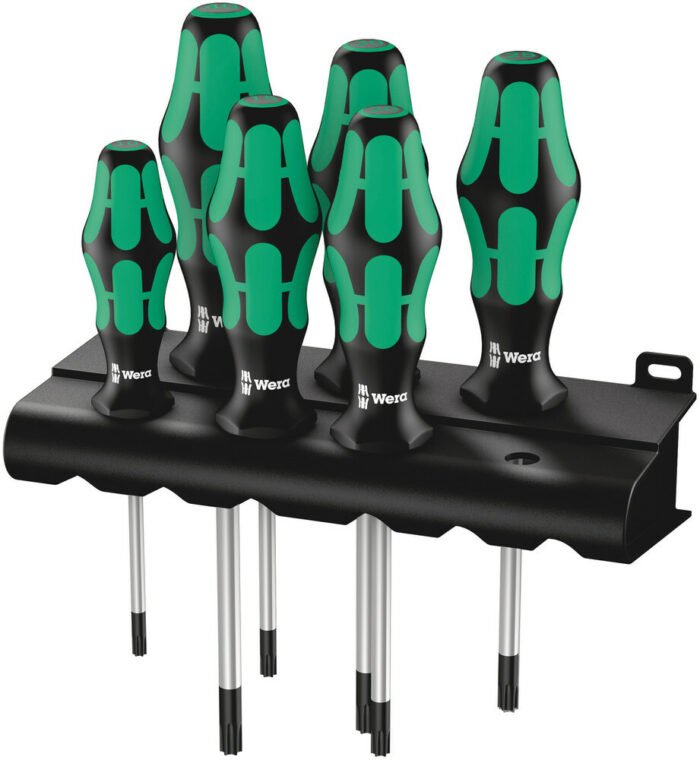 WERA Sada TORX skrutkovačov Kraftorm Plus 6 dielny + stojan