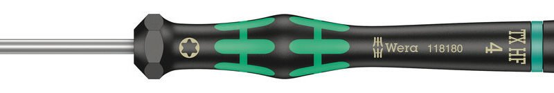 WERA Precízny skrutkovač Kraftform Micro TX 4