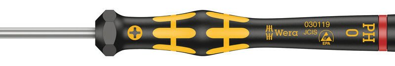 WERA ESD precízny skrutkovač Kraftform Micro PH 0