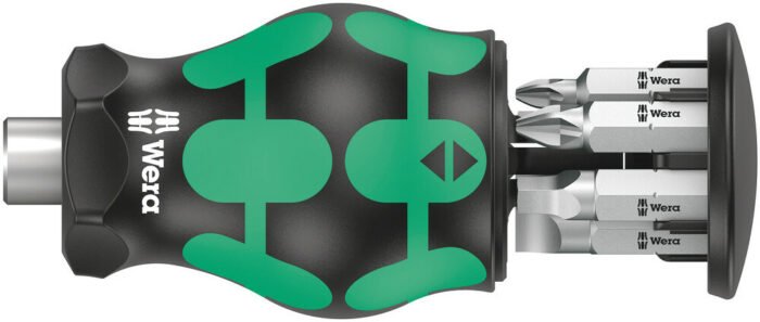 WERA Sada ručného držiaku bitiov Kraftform Kompakt Stubby 5, 6 dielna
