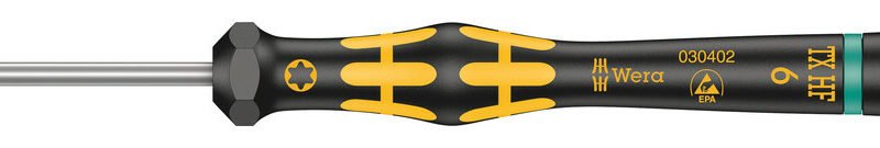 WERA ESD precízny skrutkovač Kraftform Micro TX 6