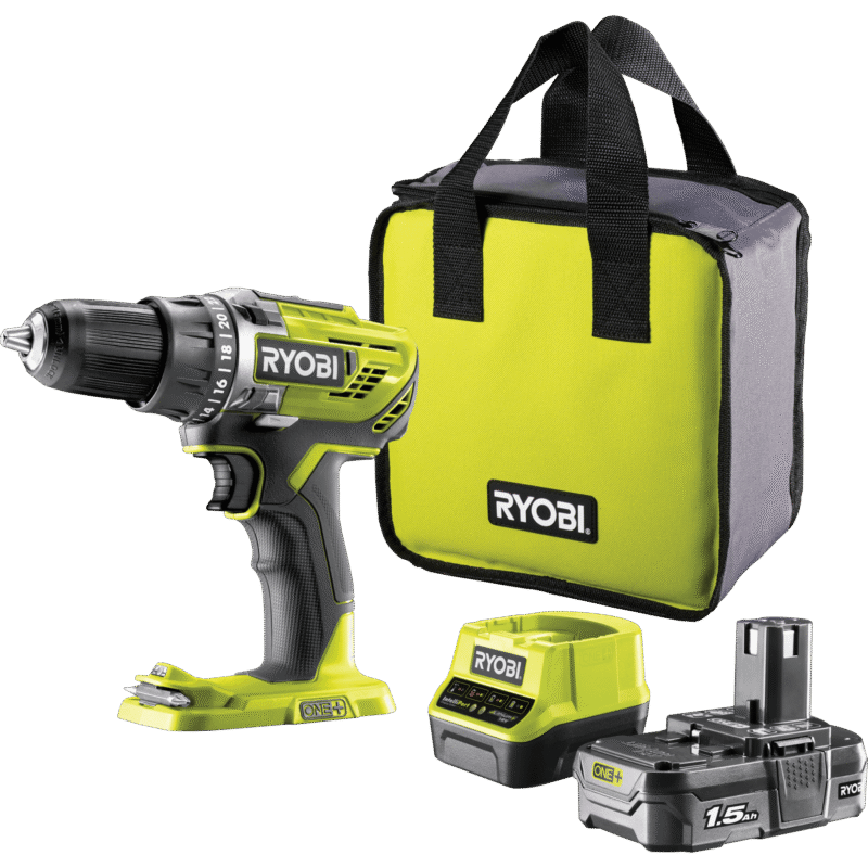 RYOBI 18V ONE+ Aku vŕtačka bez príklepu R18DD3-115S