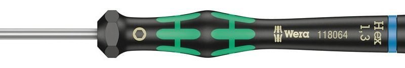 WERA Precízny skrutkovač Kraftform Micro Hex 0,05"