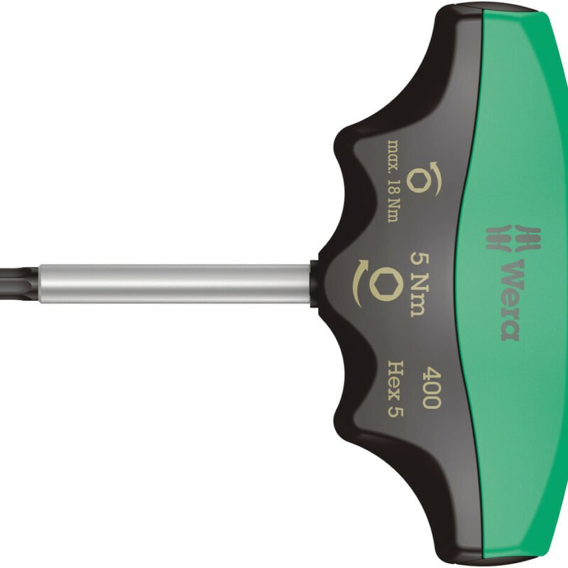 WERA Momentový skrutkovač Kraftform s T rukoväťou 5 mm Hex (5,00 Nm)