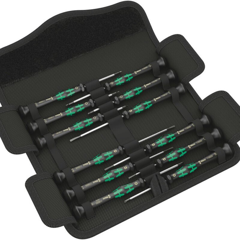 WERA Sada precíznych skrutkovačov Kraftform Micro Universal 1, 12 dielna