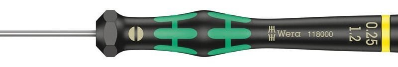 WERA Precízny skrutkovač Kraftform Micro SL 0,25 x 1,2 x 40 mm