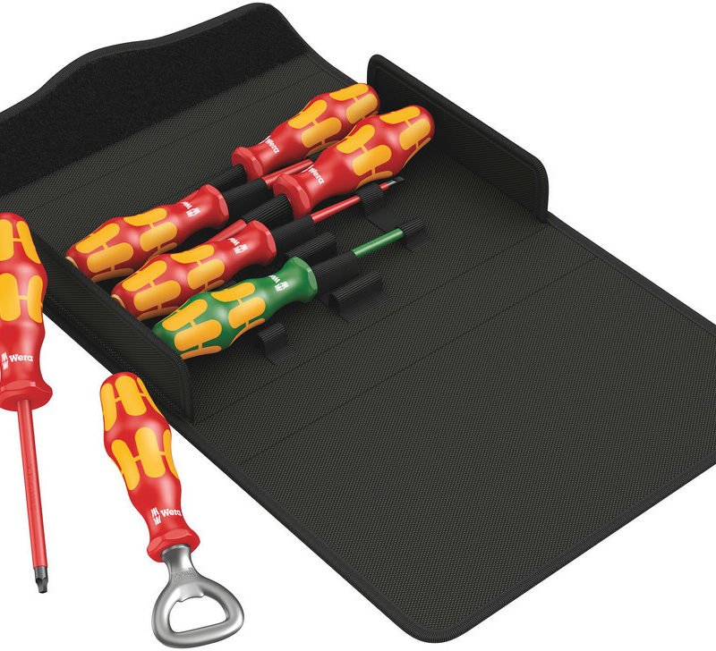 WERA Sada skrutkovačov Kraftform Plus 100 VDE Slim, 7 dielna Set 3