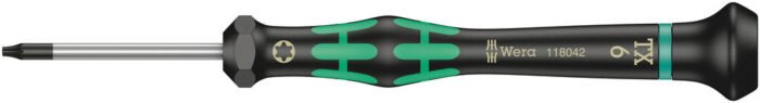 WERA Precízny skrutkovač Kraftform Micro TX 6