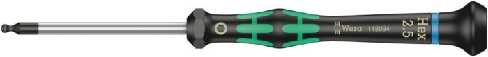 WERA Precízny skrutkovač Kraftform Micro Hex 2,5 mm