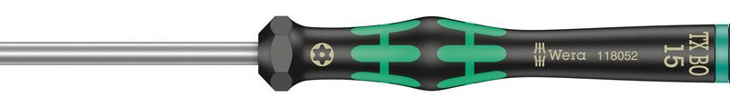 WERA Precízny skrutkovač Kraftform Micro TX 15 BO
