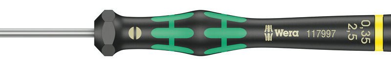 WERA Precízny skrutkovač Kraftform Micro SL 0,35 x 2,5 x 40 mm