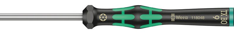 WERA Precízny skrutkovač Kraftform Micro TX 9 BO