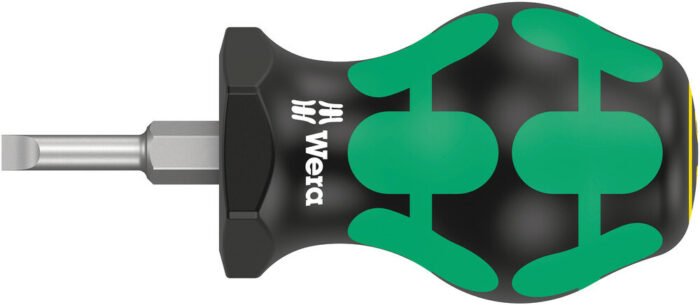 WERA Skrutkovač Kraftform Stubby SL 0,8 x 4,0 x 24,5 mm