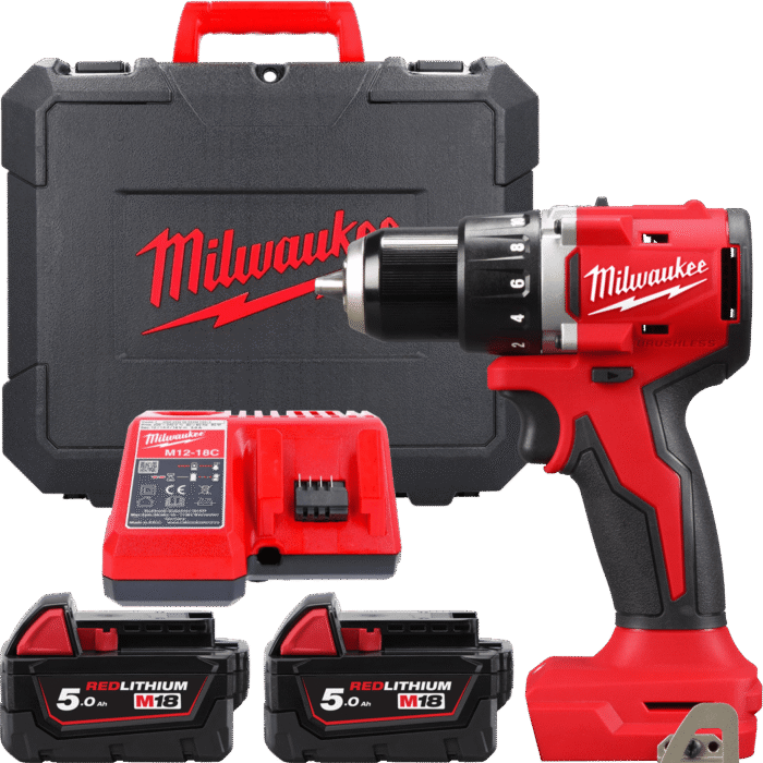 Milwaukee M18 BLDDRC-502C + 5,0 Ah