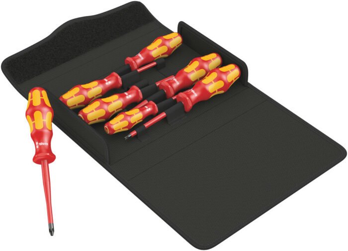 WERA Sada skrutkovačov Kraftform Plus 100 VDE Slim, 7 dielna Set 1