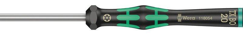 WERA Precízny skrutkovač Kraftform Micro TX 20 BO