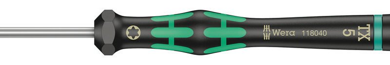 WERA Precízny skrutkovač Kraftform Micro TX 5