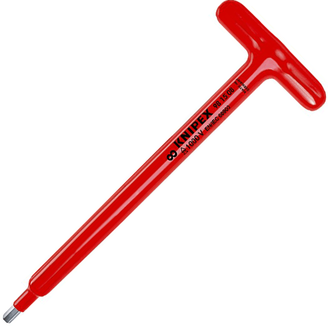 KNIPEX Skrutkovač s vnútorným šesťhranom, rukoväť T 981505
