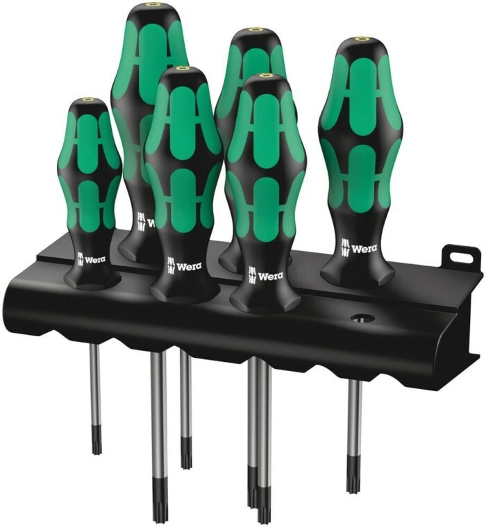 WERA Sada TORX BO skrutkovačov Kraftorm Plus 6 dielny + stojan