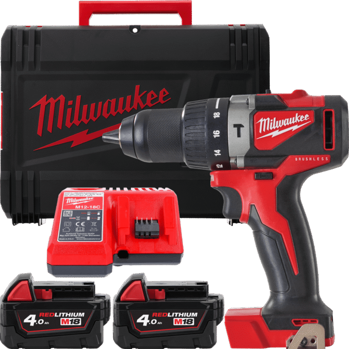 MILWAUKEE M18BLPD2-402X M18 Aku vŕtačka s príklepom 4933464560
