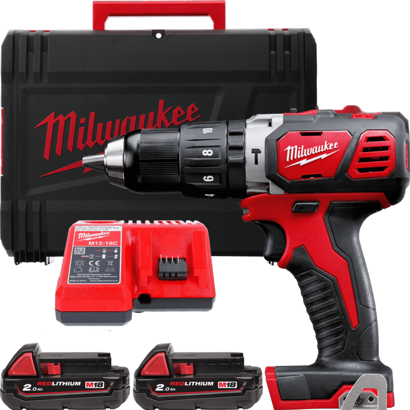 MILWAUKEE M18BPD-202X M18 Aku vŕtačka s príklepom 4933446189