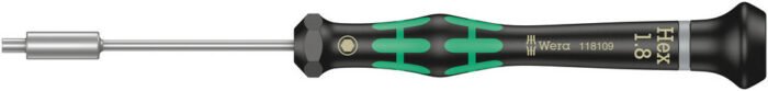WERA Precízny skrutkovač Kraftform Micro s nástrčným 6-hranom 1,8 mm